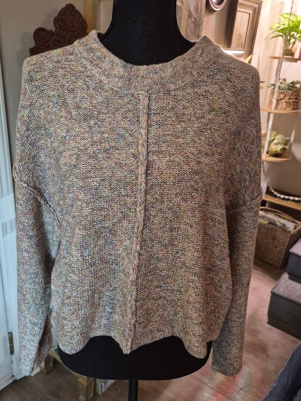 Billabong "Sitting Pretty" Crop Pullover